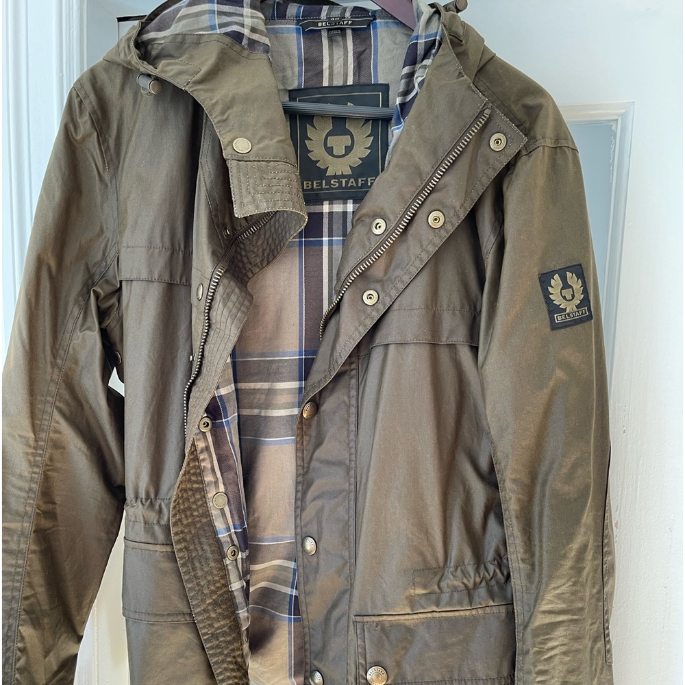 Belstaff trailblazer w/hood